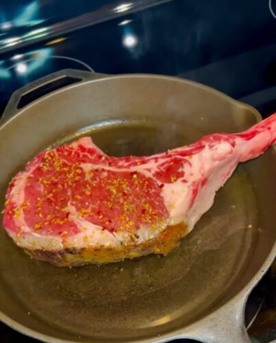 Click to view full screen Australian tomahawk steak, approximately 1.2 kg photo review